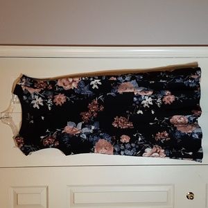 Black Floral Dress